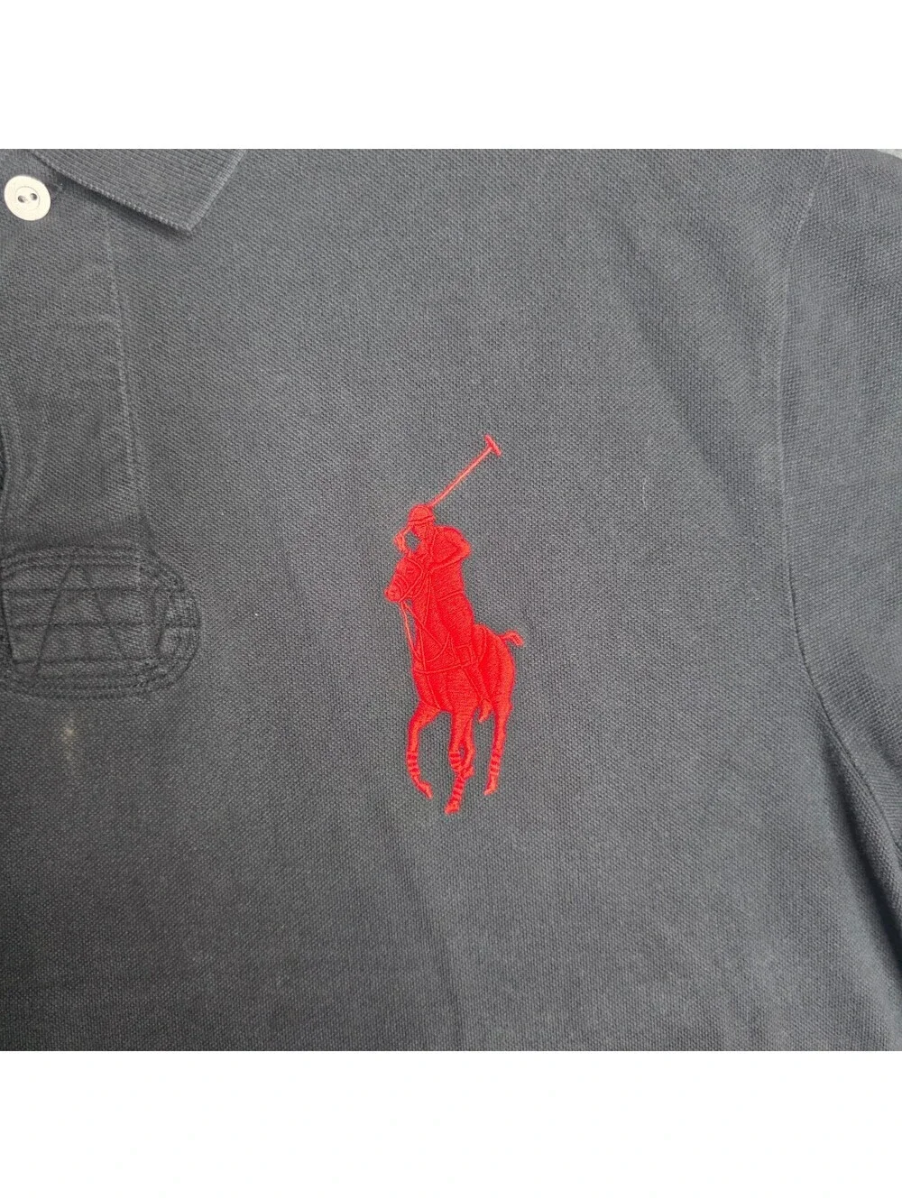 Polo Ralph Lauren Big Pony #2 County Riders & Jockey Club Black Men's XXL